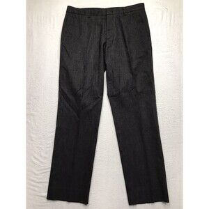 slim fit dress slacks Slate Green Flannel Wool Pants  StudioSuits
